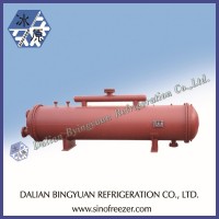 horizontal condenser for block ice maker